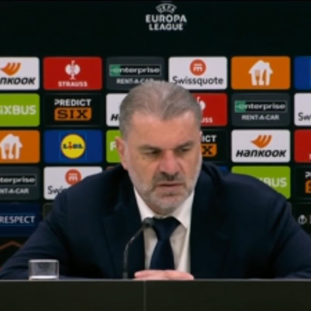 "We didn't have the right mindset to tackle an away fixture in Europe" 🗣️ Ange Postecoglou reacts to Spurs' defeat against AZ Alkmaar in the Europa League ⚪