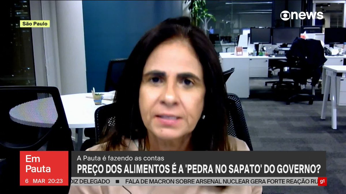 Segundo Maria Cristina Fernandes, economistas dizem que medidas vão demorar a surtir efeito: "Esta produção é basicamente doméstica e teria pouco impacto zerar essa tarifa de importação. E isso pode gerar estresse com o agro". ➡ Assista ao #EmPauta: #GloboNews