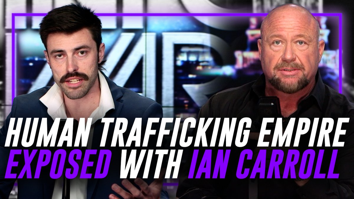 Deep Dive Bombshell Reveals How Western Intelligence Agencies Fuel The Vast Human Trafficking Empire Spanning The Globe Alex Jones & Ian Carroll Expose Jeffrey Epstein’s Dark Ties To The Globalist Elite Criminal Network