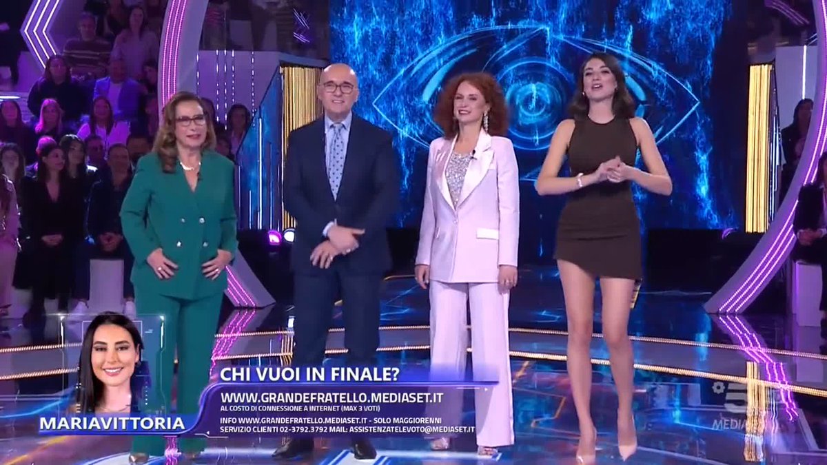 Grazie per aver seguito con noi questa puntata di #GrandeFratello su #Canale5: prossimo appuntamento? Lunedì! ❤️ Nel frattempo su Mediaset Extra, Mediaset Infinity, sul nostro sito e su tutti i social potrete continuare a vivere la Casa! Buonanotte! ✨