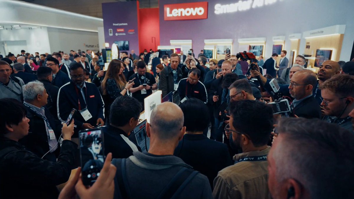 Missed #MWC25? We’ve got the highlights 🎥 Lenovo is leading a new era of Smarter AI for All, delivering AI-powered innovation across one of the broadest portfolios of devices, solutions, &amp; services. Learn more about our latest announcements: #LenovoMWC