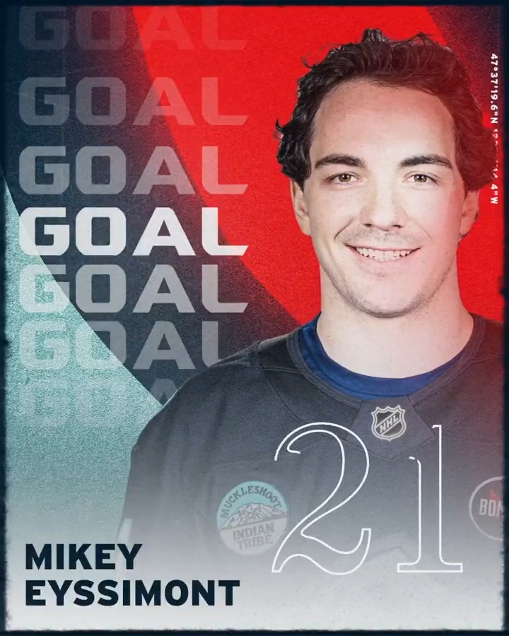 NEW KID ON THE BLOCK! Mikey gets on the board for his FIRST goal as a Kraken!!!!!
