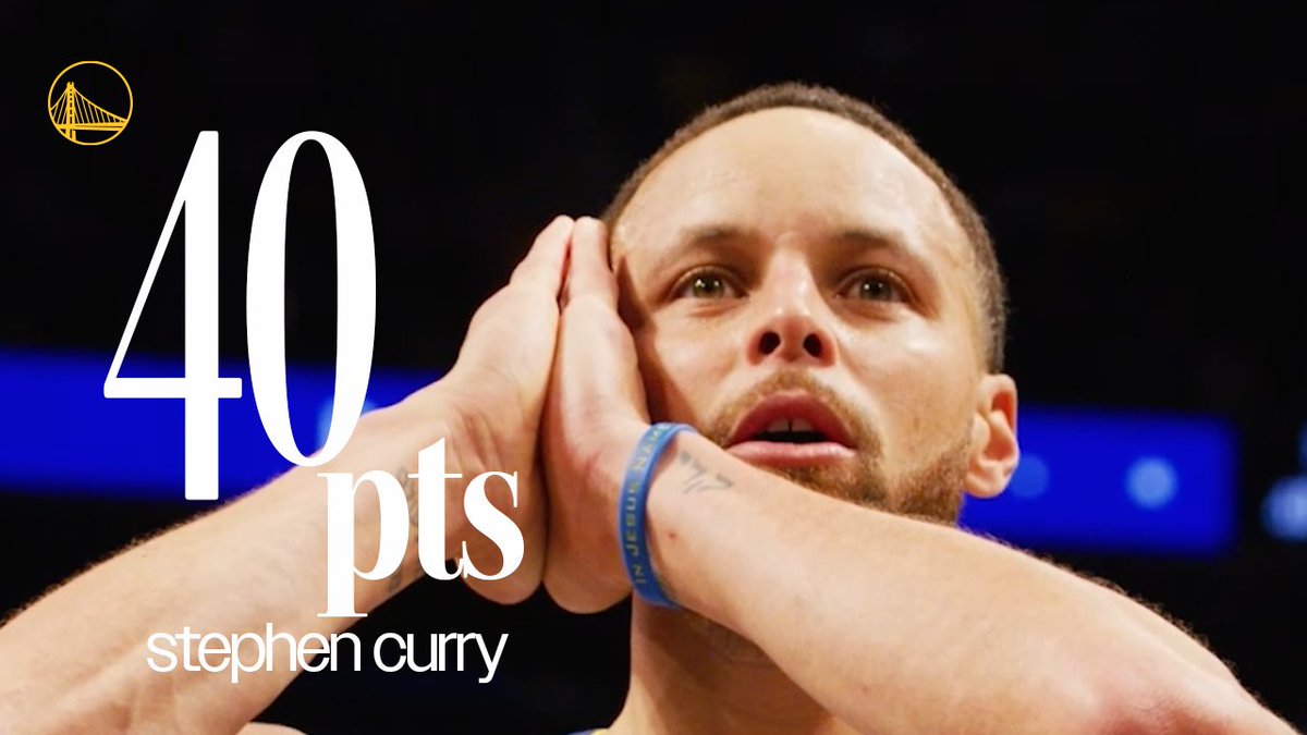 Steph dropped 40 & took over Brooklyn.