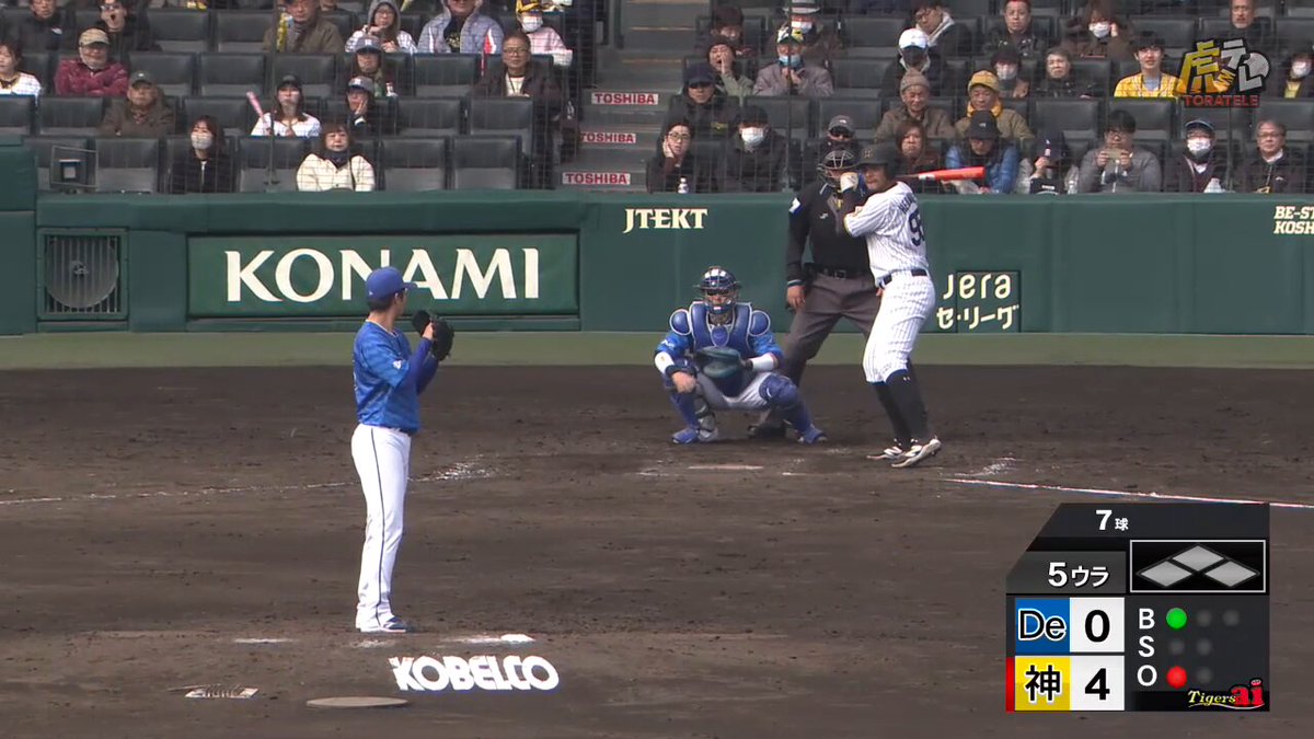 今度はヘルナンデス！左中間にホームラン！！！ #hanshin #虎テレ #阪神タイガース #ヘルナンデス