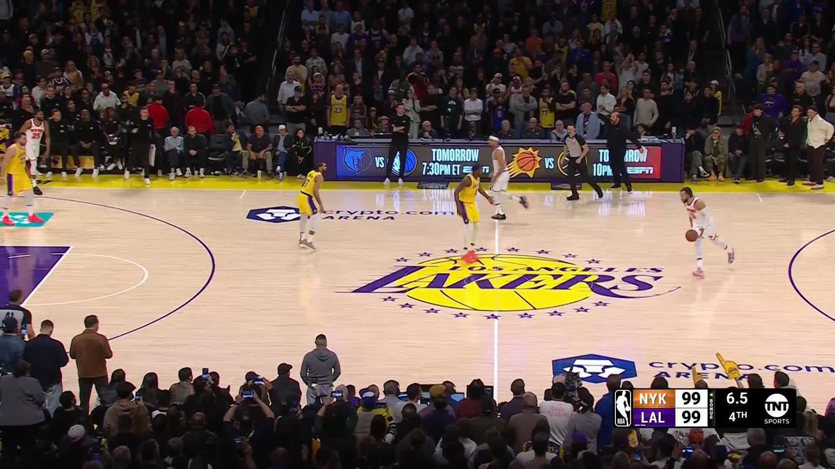 Josh Hart's game-winner is too late AND WE'RE GOING TO OT IN LA 🍿 Live NOW on TNT 📺