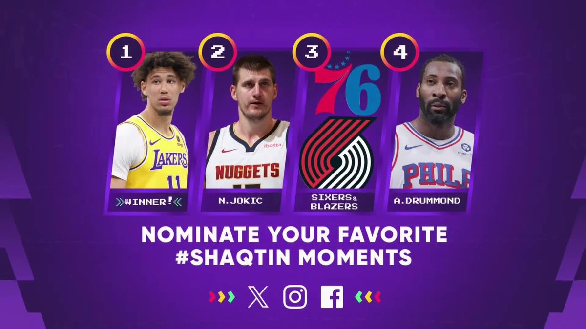 Andre Drummond did a #Shaqtin speedrun on this week's edition 💨😂