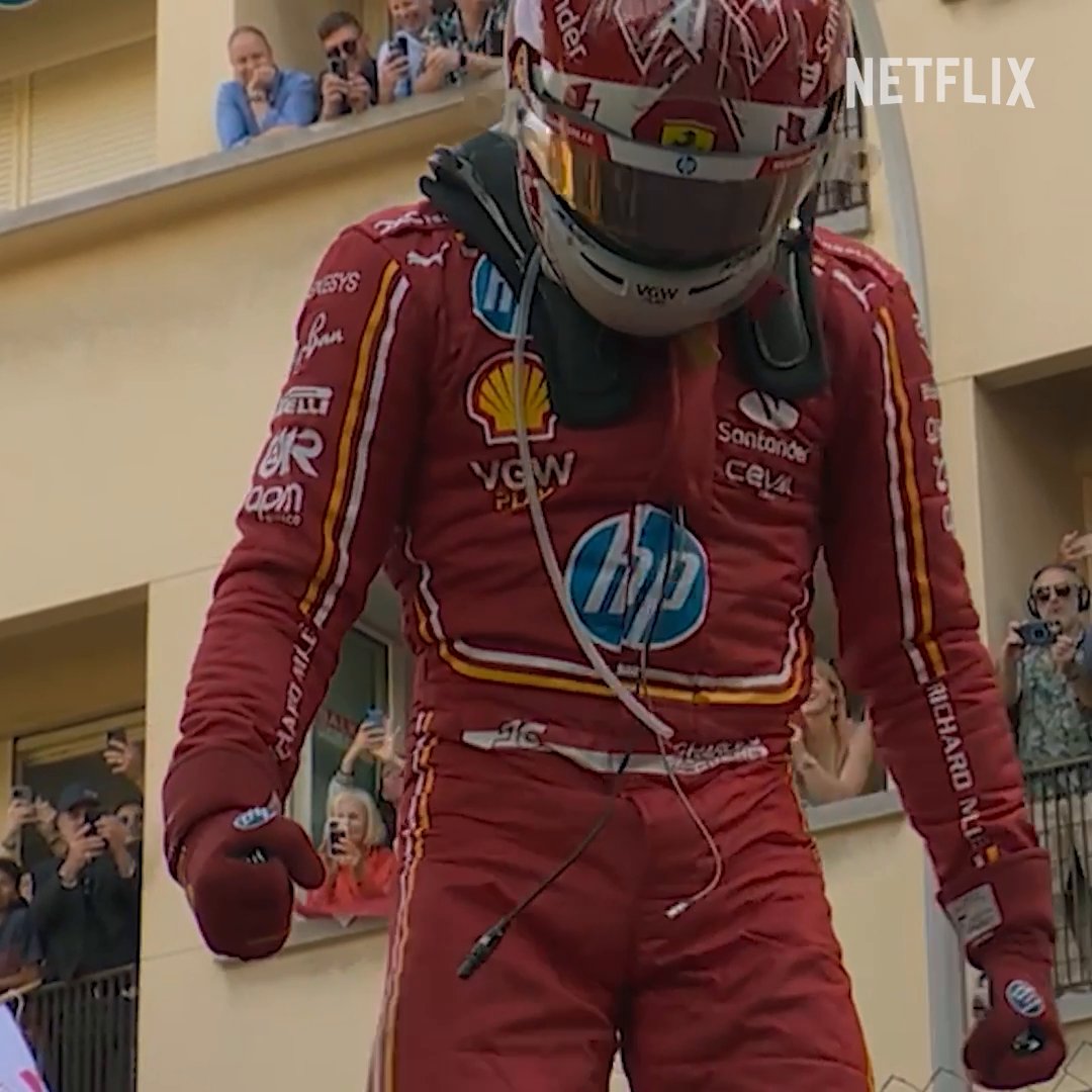 "Charles Leclerc wins the Monaco Grand Prix!!" ✋😭🏎️ All episodes of FORMULA 1: DRIVE TO SURVIVE S7 are now playing!