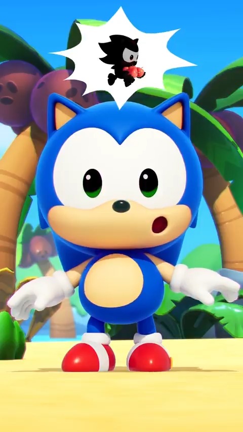 ／ キュートなソニックたちが送る ショートアニメ『SONIC ＆ FRIENDS』 最新エピソード公開👍 ̖́-︎ ＼ 犯人を見つけられなかったソニック😔 しかし戻ると、そこには…❓ ハラハラ展開のエピソード3「ぶっきらぼうな新顔」 ついに完結です✨ ▼セガ公式TikTok #ソニフレ