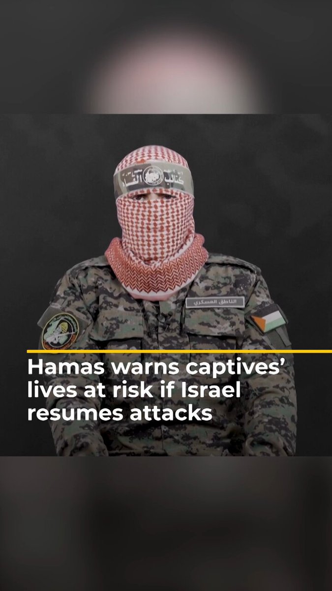 The armed wing of Hamas has warned renewed Israeli attacks on Gaza will endanger the lives of captives. US envoy Steve Witkoff has hinted the US could join Israel in direct military action if the captives are not released.