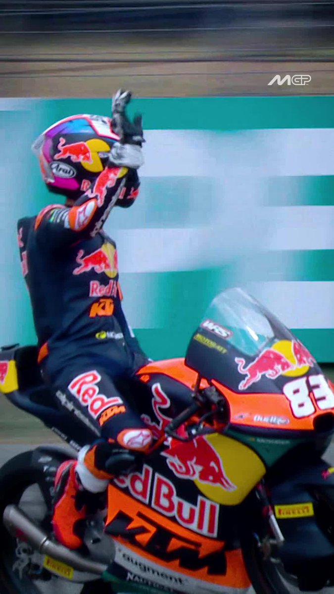 2024 Red Bull Rookies Cup Champion 🏆 2024 FIM JuniorGP World Champion 🏆 P2 to kick off his rookie season 🥈 Remember his name, Alvaro Carpe 🔥 #Moto3