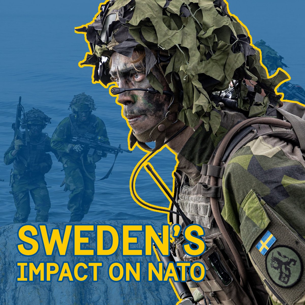 🇸🇪 Sweden’s impact on NATO One year ago today, Sweden became a member of NATO, putting an end to over 200 years of military neutrality. An active partner for decades, Sweden brings a lot to the Alliance with a highly advanced military and a strong defence industry