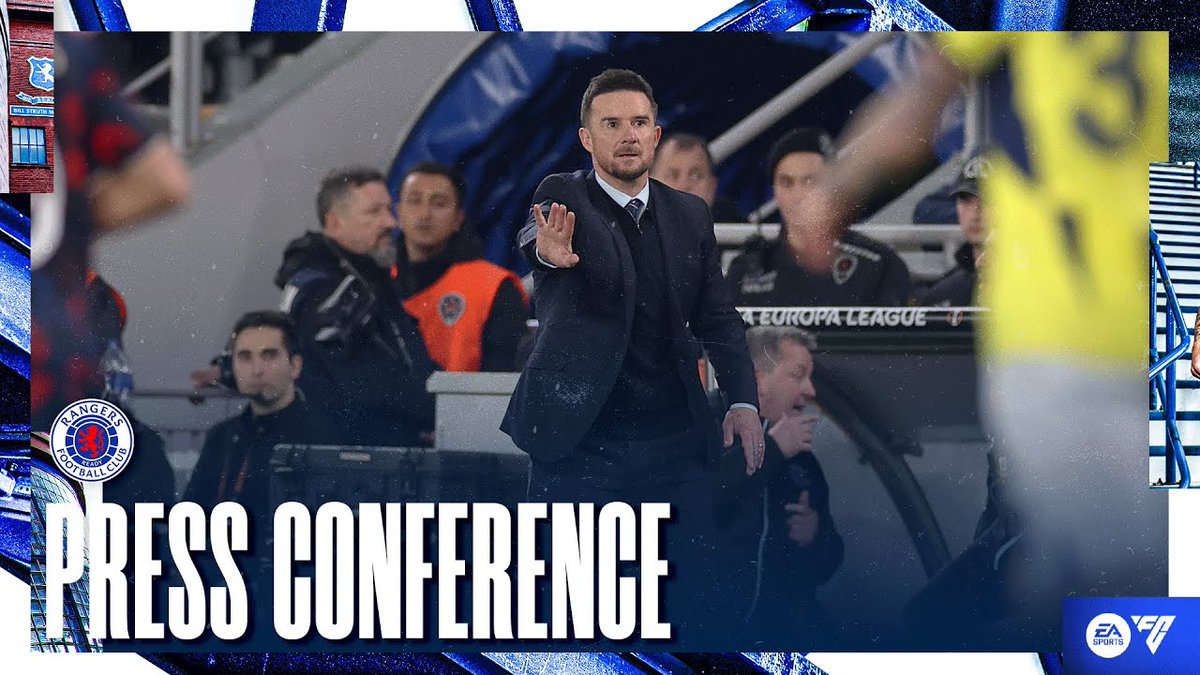 🎙️ Barry Ferguson spoke to the media after Thursday's UEFA Europa League first-leg against Fenerbahçe.
