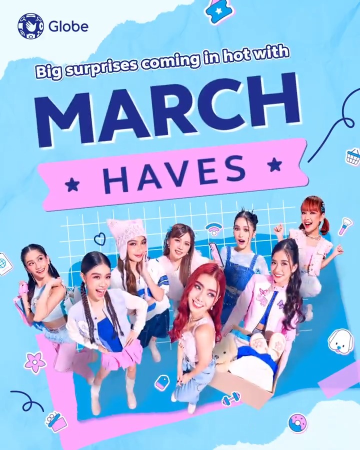 Don't miss out on exciting #GlobeMarchHaves! Win big this March with G Raffle Rush, G Swipe, G-Gantic Goals, and more. 📷