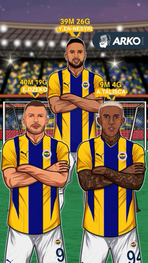 👑 Fenerbahçe'nin hücum üçlüsünü tek kelimeyle anlat. Arko Men 📲 Tıraş Ol Tahriş Olma! #işbirliği