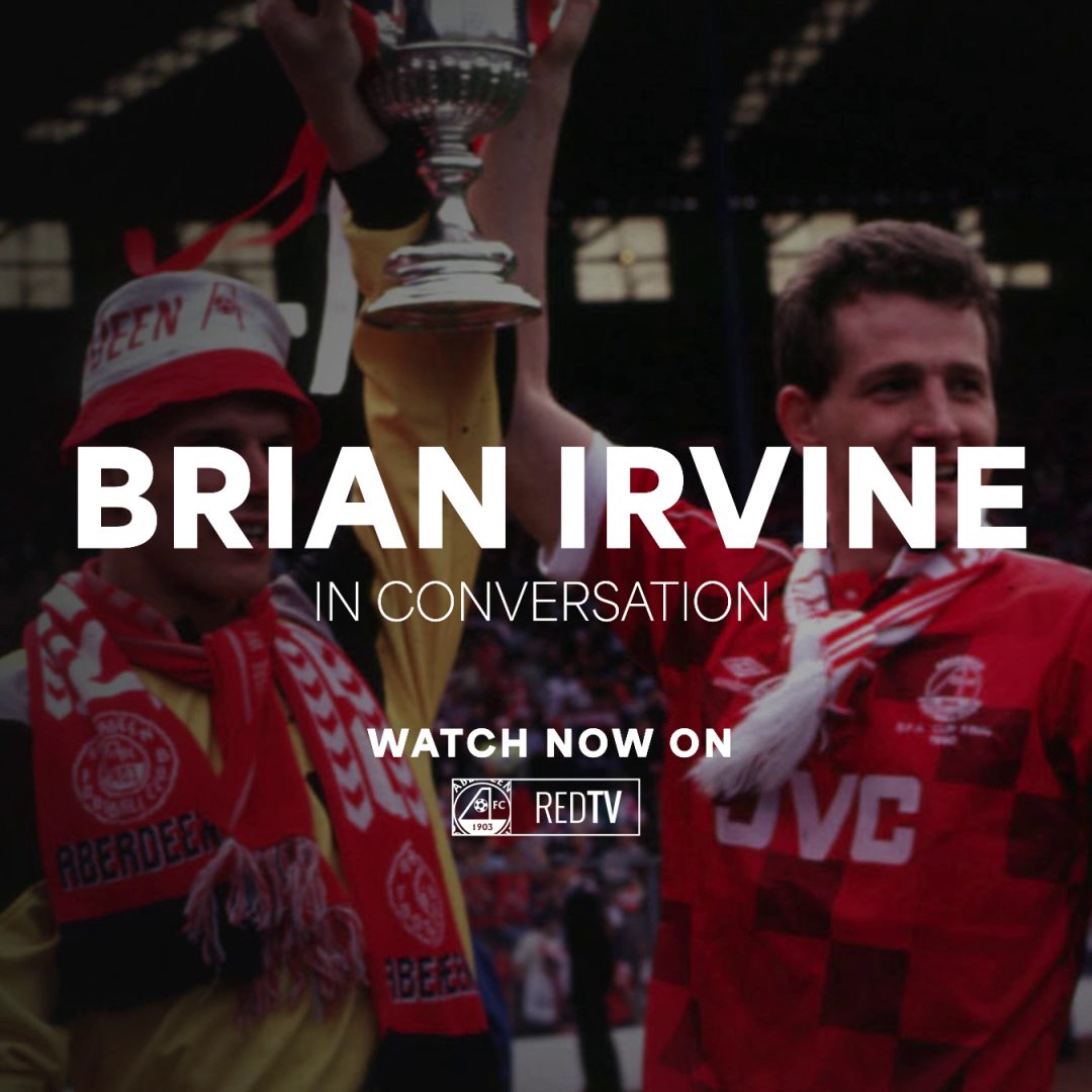 💬 "I was a fan... A fan who got to put the shirt on and go onto the park." Our Hall of Fame inductee Brian Irvine sat down for an exclusive interview with RedTV for an in-depth look at his stellar Dons career ⤵️