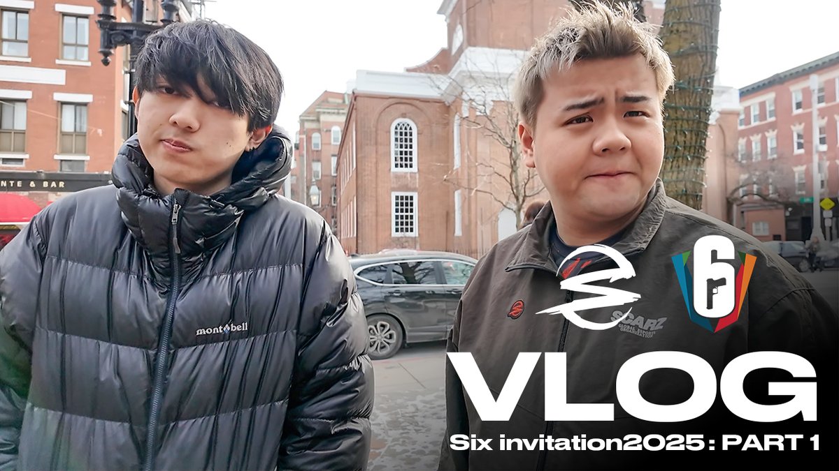 ◤SCARZ R6S VLOG|SIXINV2025🇺🇸◢ ボストンで行ったブートキャンプに密着🎥 SCARZの挑戦。選手達は現地でどう過ごしたのか👀 🎬 #R6S #RainbowSixSiege #SZWIN❤️🔥