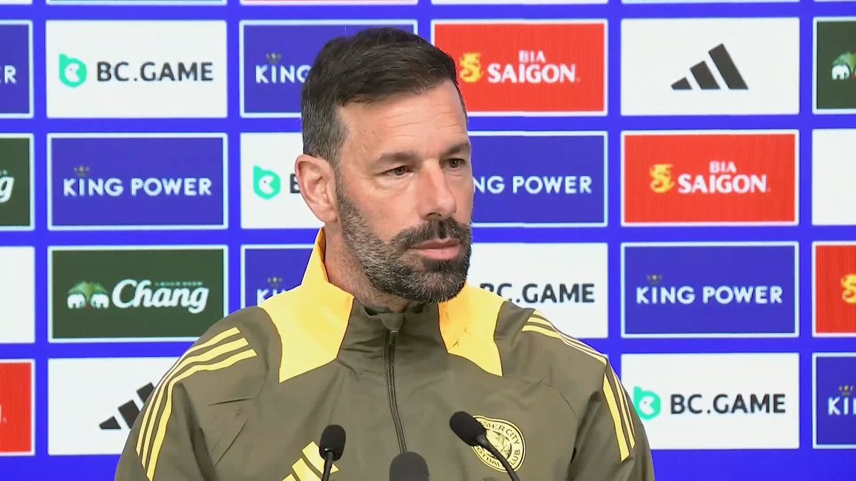 🗣️ "You have to avoid not losing" Ruud van Nistelrooy urges his Leicester side to chase wins instead of settling for draws 🔵