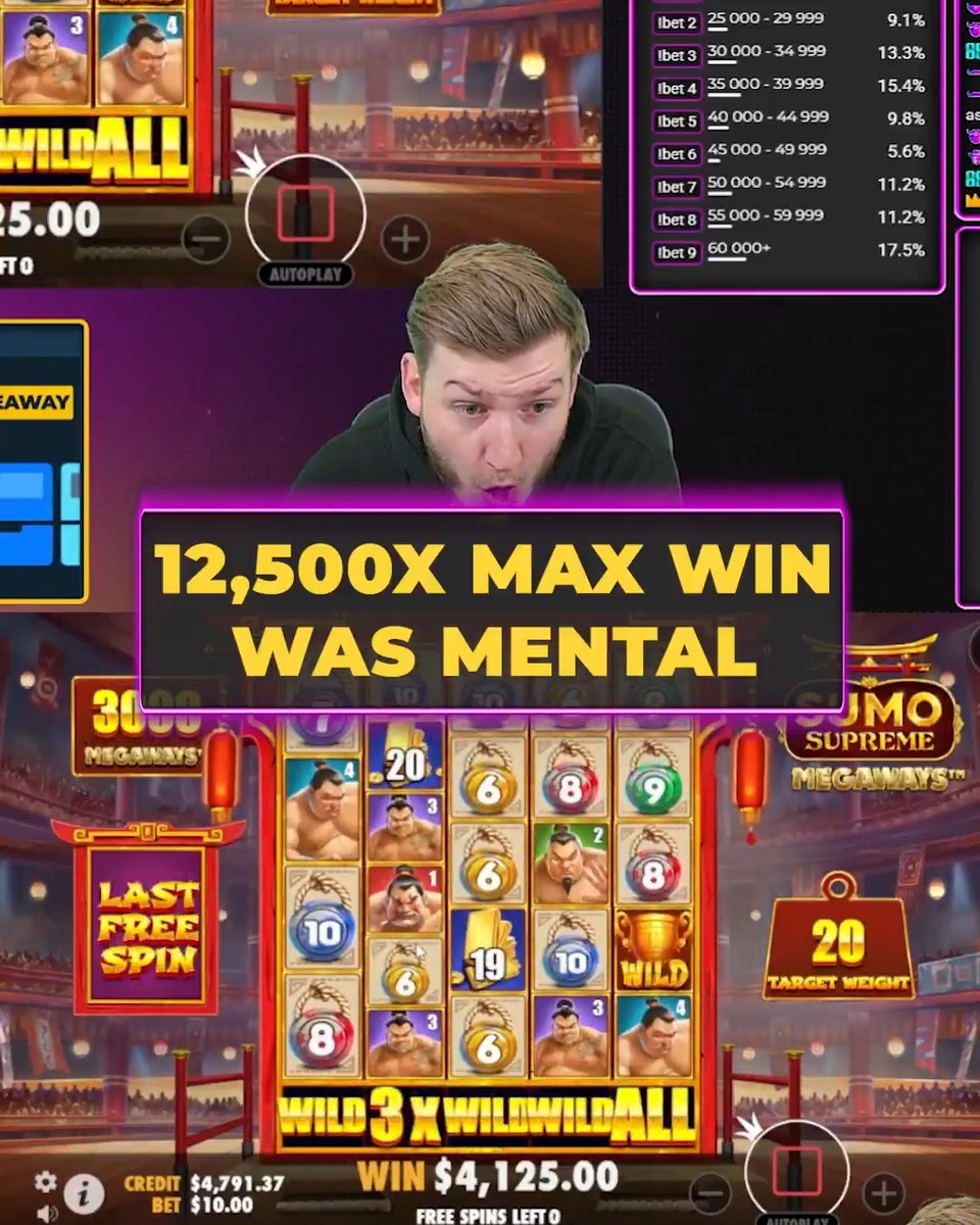 💰 Stake tip for 3 who Like, Comment, Follow Us &amp; Retweet! He just hit a 12,500x Max Win at the very end of the bonus! 🤯 That was INSANE 🔥