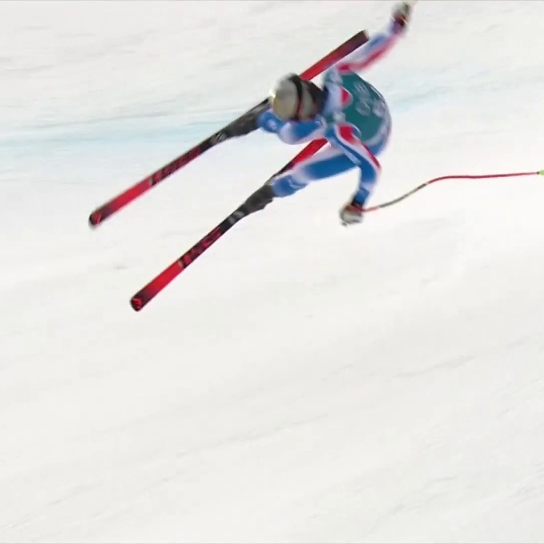 😳😳😳😳😳😳😳 Cosa ha fatto Gamel Seigneur? 🤯🎿🤸🏻 #EurosportSCI