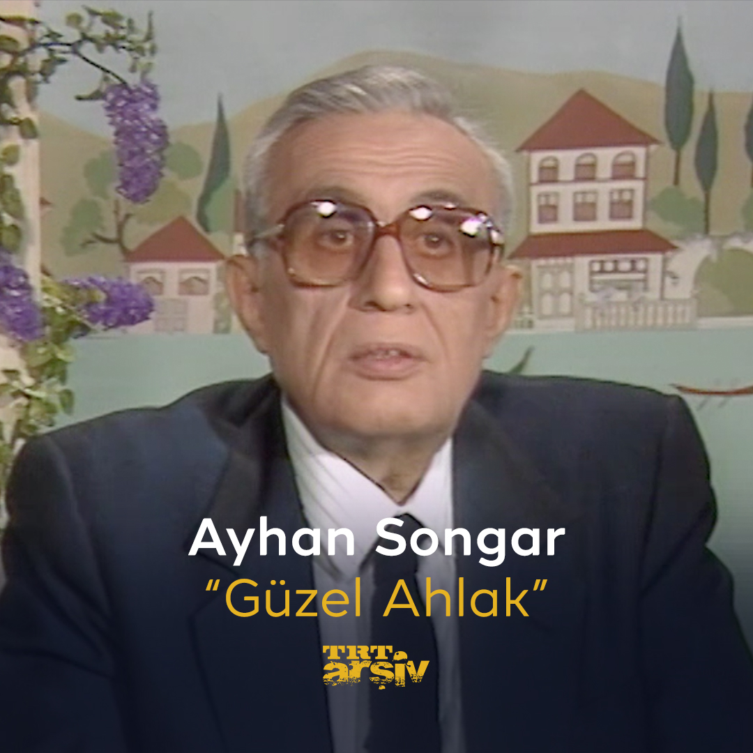 Psikiyatrist #AyhanSongar’ın güzel ahlak üzerine konuşmasını dinlemek üzere 1989 yılına dönüyoruz.