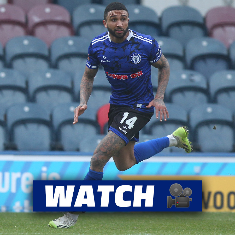It's happened. An interview with Tobi returns 👀 🎥 We caught up with the wing-back after the news of his contract extension ⤵️ #RAFC