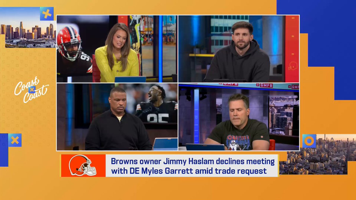 Thoughts on the Browns. You’ve gotta at least give Myles Garrett 10 minutes on Zoom.