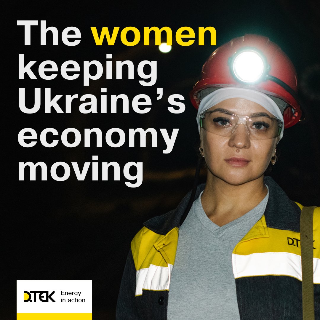 This #IWD2025, we honour the extraordinary women who embody true empowerment as they work to keep Ukraine's energy flowing during the most challenging times in our nation's history. In this video we hear from Tetiana, who works deep underground piloting trains through mining tunnels, continuing a family tradition that once excluded women. Today, nearly 600 women work at our mines, with 125 working underground. They manage logistics, operate equipment, and ensure that despite russia's relentless attacks on our power grid, Ukraine's lights stay on. Watch Bloomberg's video report on the women who have stepped in to keep Ukraine’s economy going, including Tetiana's story. #StandWithUkraine Bloomberg Originals