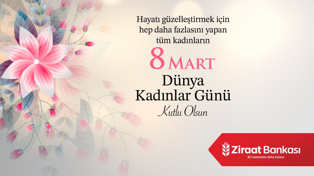Hayatı güzelleştirmek için hep daha fazlasını yapan tüm kadınların 8 Mart Dünya Kadınlar Günü kutlu olsun. #8MartDünyaKadınlarGünü