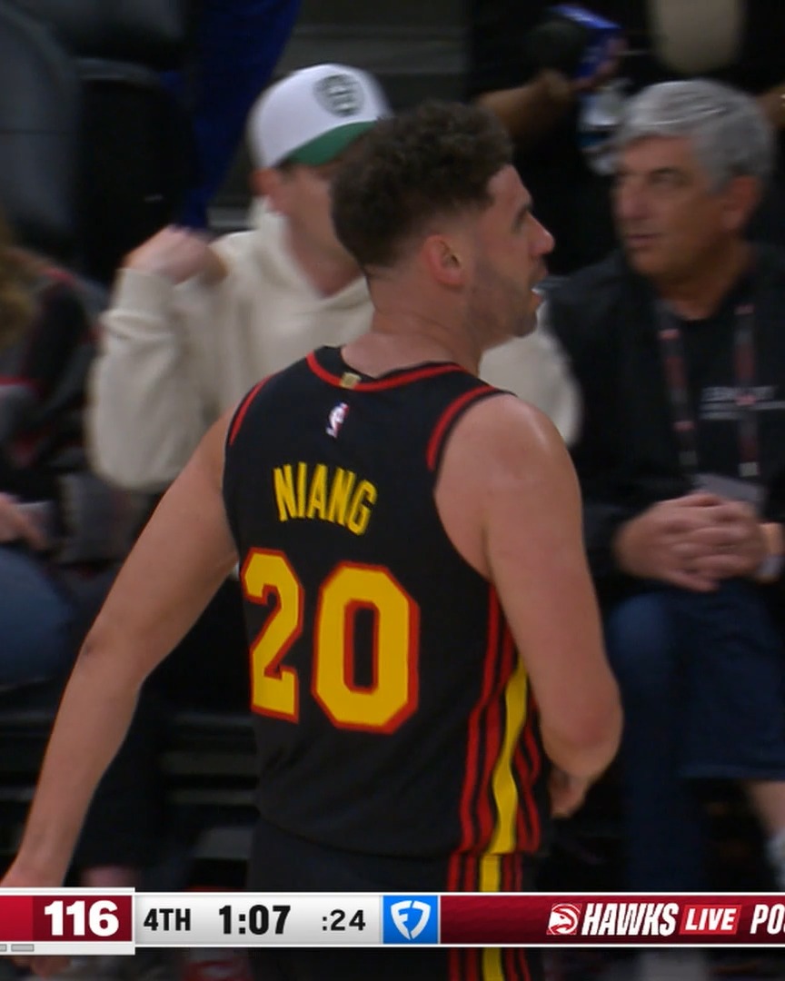 G-Wagon came off the bench and lit. it. up. 🧨 24 PTS 🧨 10-15 FG 🧨 4-8 3-PT FG @GeorgesNiang20 x UPS