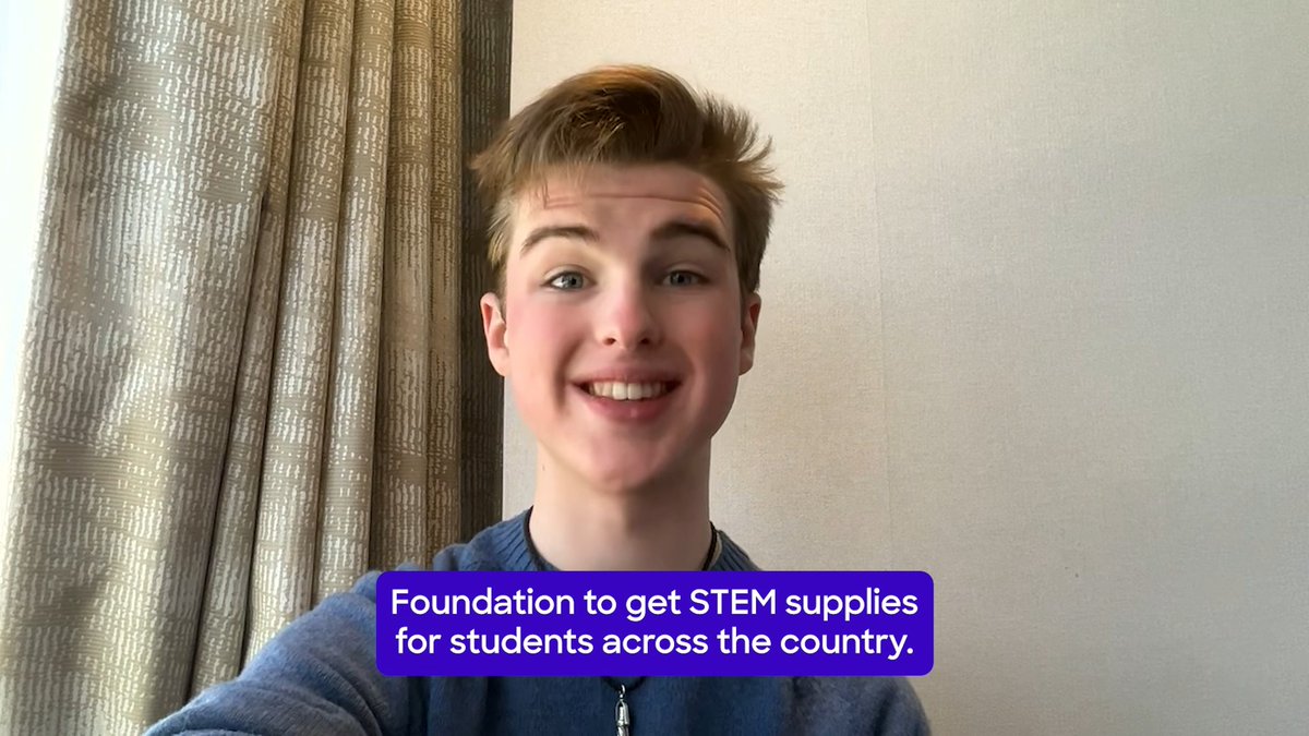 Iain Armitage shares his first time using DonorsChoose and why he’s passionate about supporting teachers! 🌟 Big thanks to the Chuck Lorre Foundation and Young Sheldon for helping students fall in love with STEM through their support. #DC25 #25YearsOfImpact #ThankATeacher