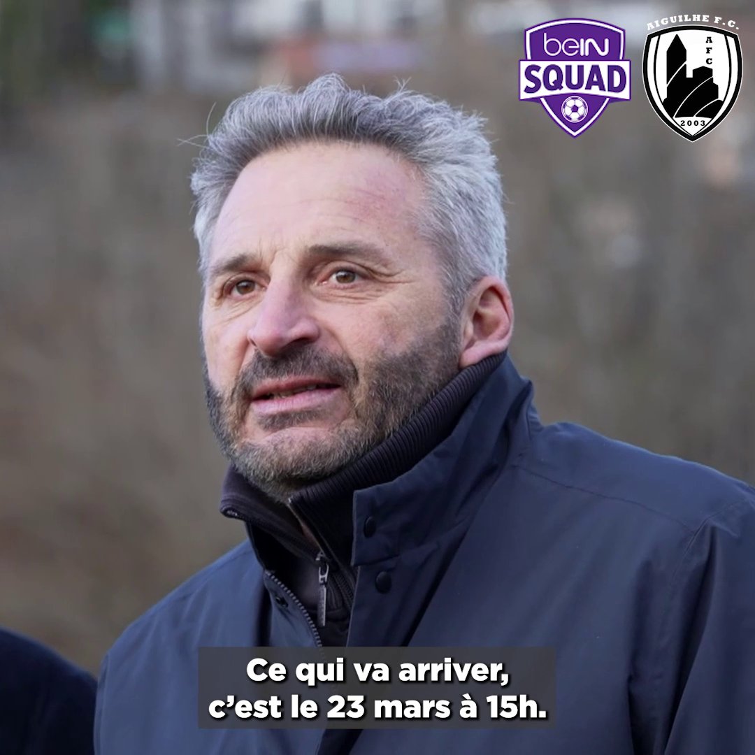 👋 GUILLOU Patrick est parti à la rencontre du Aiguilhe FC (D4). 🤩 Surprise : leur match face à Laussonne sera diffusé sur beIN le 23/03 à 15h ! 💜 Un reportage réalisé pour #beINSQUAD, une initiative de sponsoriser 50 équipes de foot amateur en France. 👉