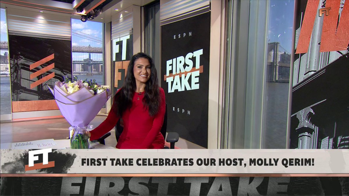 Celebrating our lovely host today and every day, Molly Qerim ❤️