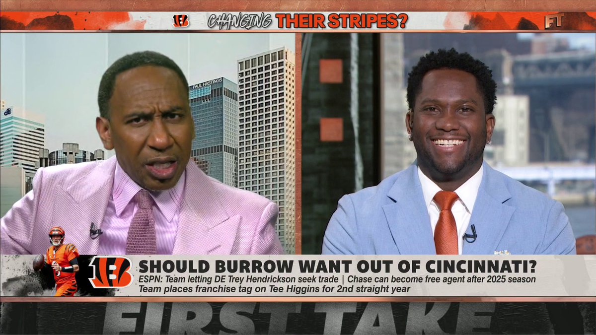 Anddd National Media is back to saying Joe Burrow should want out of Cincinnati because of the owner 🫠