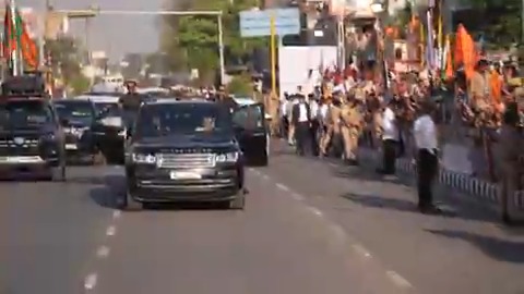 Surat's spirit was on full display during the welcome earlier this evening...