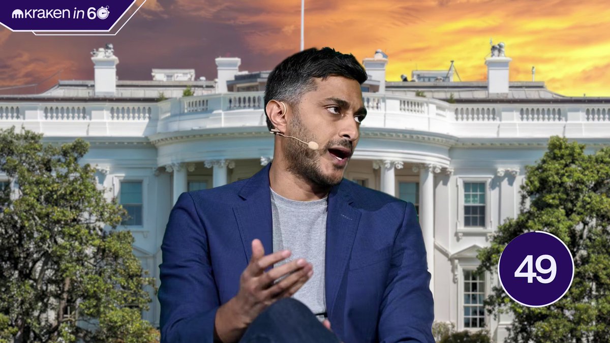 Kraken is heading to the White House! Our co-CEO Arjun Sethi is joining industry leaders for the first-ever crypto summit. Will we learn more about the Strategic Crypto Reserve? Get all the details in this week's 'Kraken in 60' with The Bitcoin Historian The Bitcoin Historian 👇
