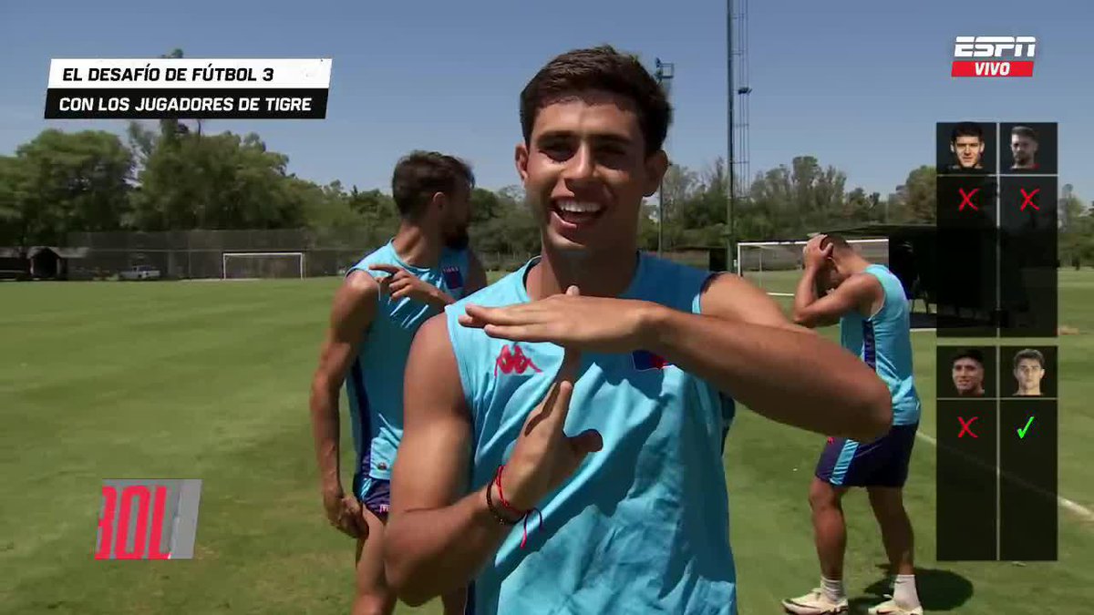 🔵🔴🐯¿QUIÉN GANÓ EL ÚLTIMO JUEGO? Los jugadores de Tigre y un desafío único en la tarde de #ESPNFútbol3. ¿Quién se lo habrá llevado? 📺 No te pierdas #ESPNFútbol3 en vivo por #DisneyPlus