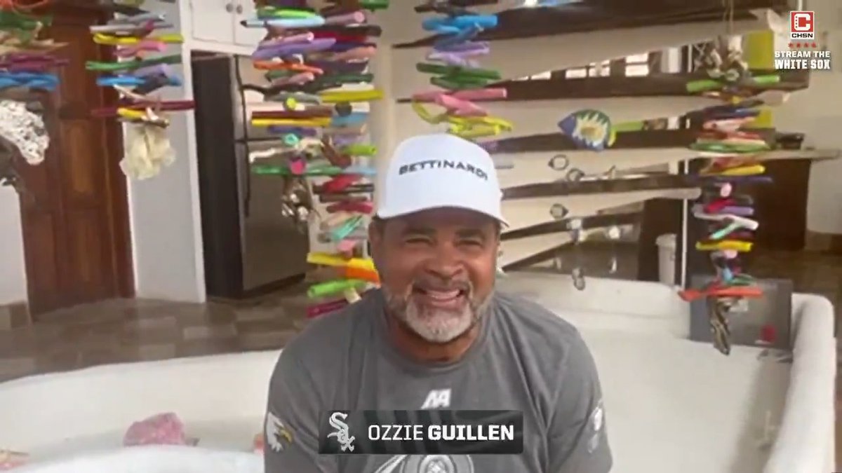 OZZIE IS BACK! Catch Ozzie Guillen alongside Chuck Garfien all season long for White Sox Pre & Postgame!