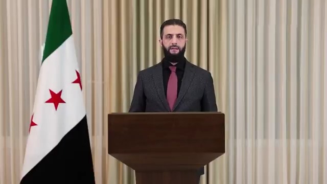 كلمة رئيس الجمهورية العربية السورية أحمد الشرع حول الأحداث الأخيرة في الساحل السوري