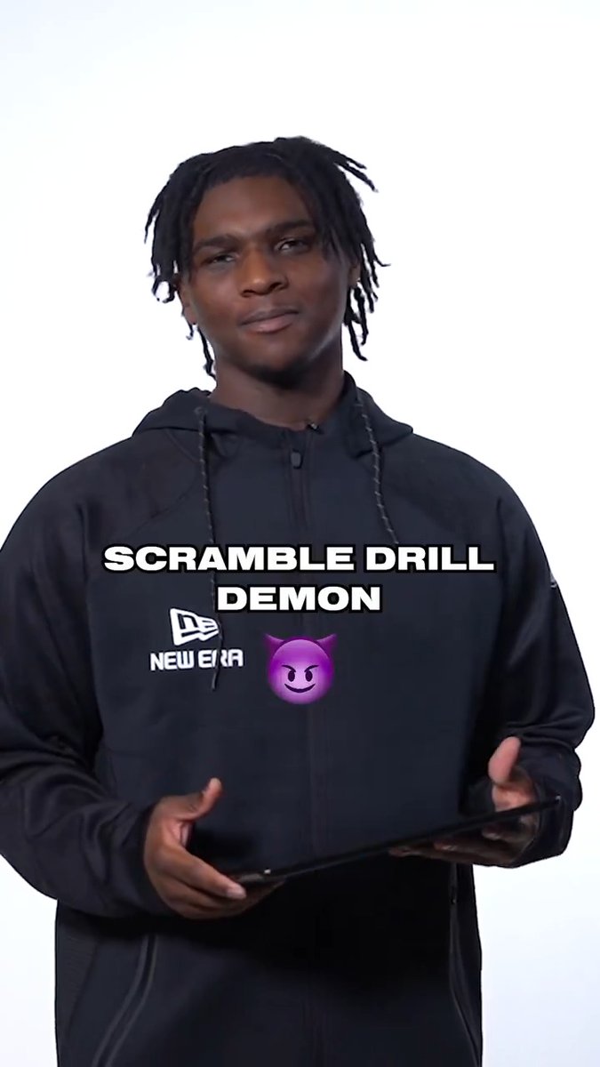 “Scramble drill demon 😈” Cameron Ward breaks down plays that make him special 🫢🫳