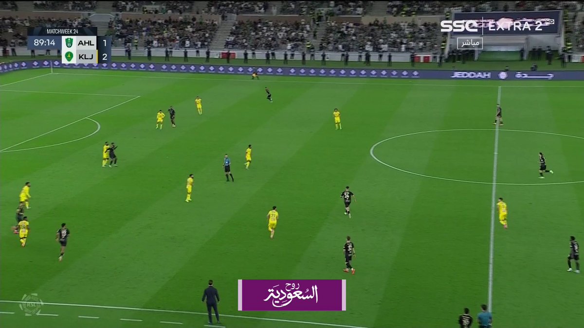 هدددددف!⚽ في الوقت القاتل.. الأهلي يدرك التعادل عن طريق جالينو 🔥 الأهلي 2 × 2 الخليج #دوري_روشن_السعودي #الأهلي_الخليج | #SSC