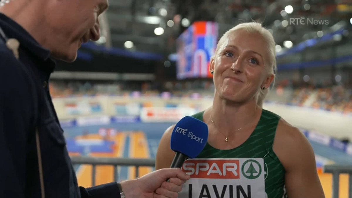 'Fourth in the fastest European race ever' - Sarah Lavin on just missing out on a podium finish at #Apeldoorn2025 #IrishAthletics #rtesport