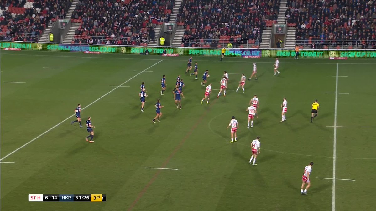 Joe Burgess and Oliver Gildart combine for the second time in TWO minutes 😱