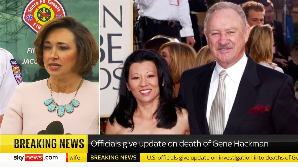 Gene Hackman's wife died from a rare infectious disease around a week before the actor died, medical investigators have said. Hackman had advanced Alzheimer's and died from heart disease. ➡️