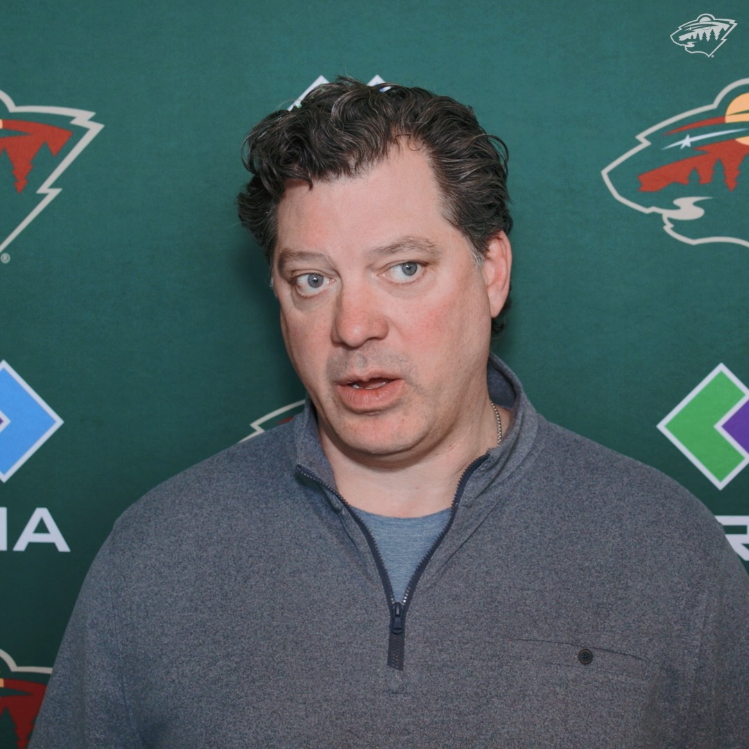 “I’m confident in the team” 🗣️ Bill Guerin's thoughts following the trade deadline #mnwild
