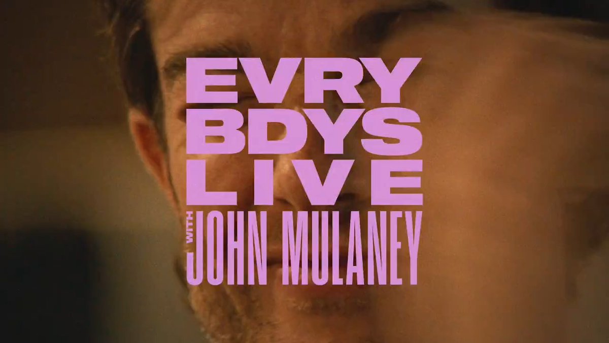 Everybody's Live with John Mulaney LIVE on Netflix Wednesday, March 12 10PM ET | 7PM PT
