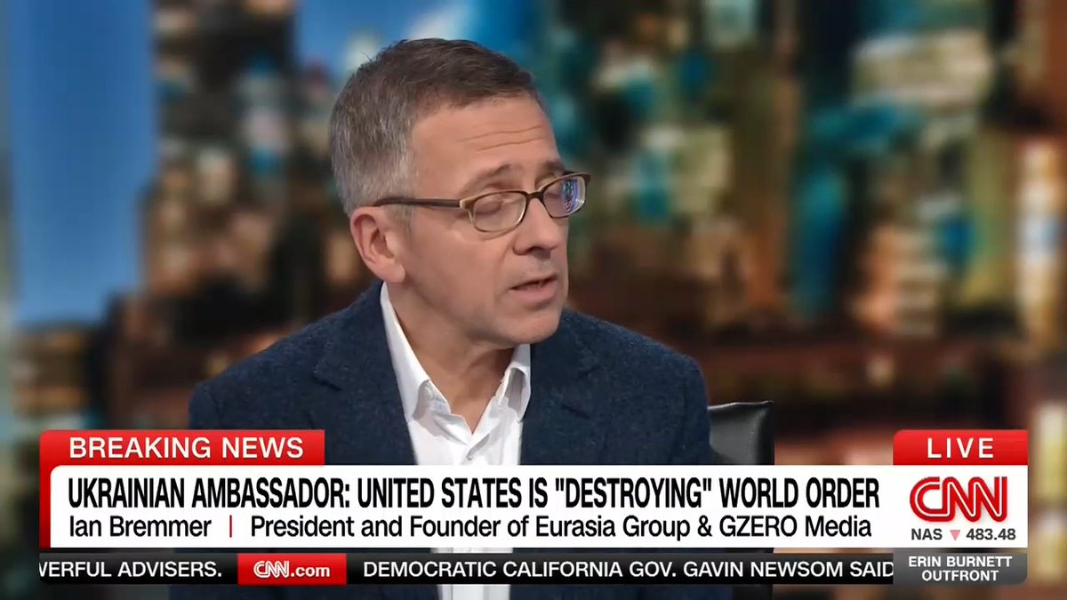 ukraine’s former army chief says the united states is “destroying” the world order many of our closest allies are saying the same thing Erin Burnett Erin Burnett OutFront