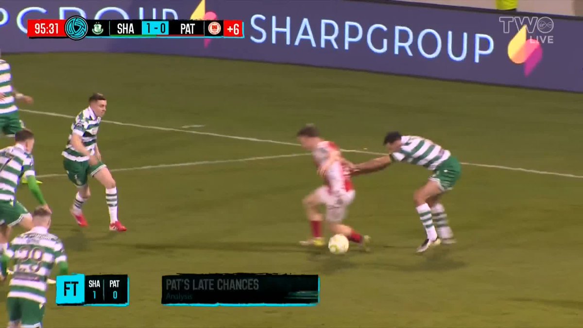 🗣 "I think Roberto Lopes is very lucky!" 🗣 "If we had VAR, it would've been given." Should St Pat's have had a late penalty in Tallaght? #LOI