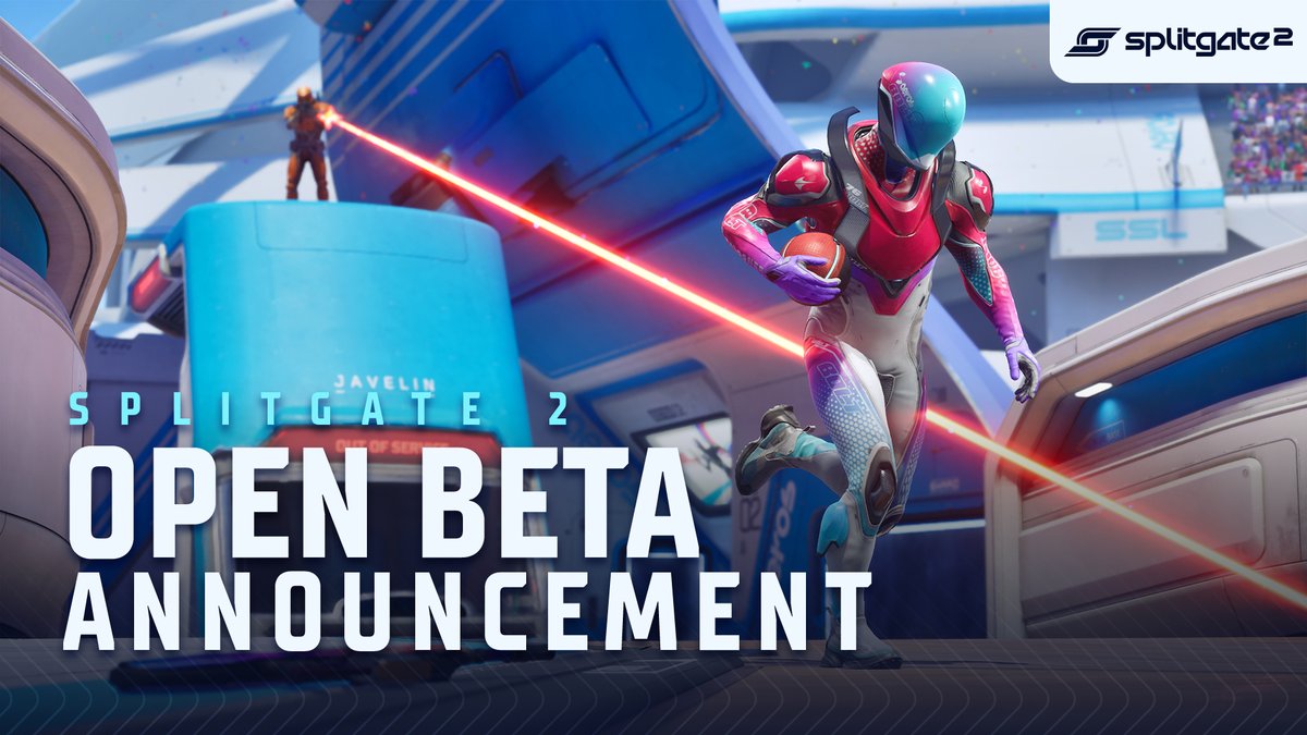 You've only seen half of what's in store. Join the Splitgate 2 Open Beta in May.