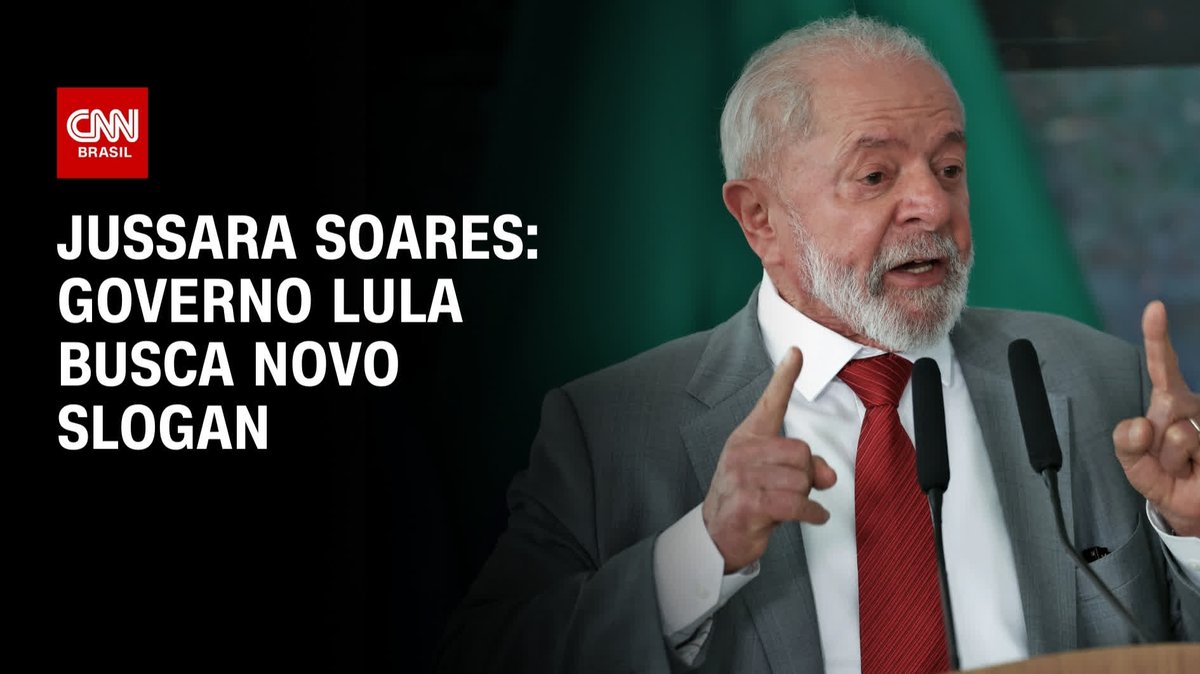 O ministro da Secom, Sidônio Palmeira, disse que o governo Lula está procurando um novo slogan para substituir o "União e Reconstrução". A apuração é de Jussara Soares. #CNNPrimeTime