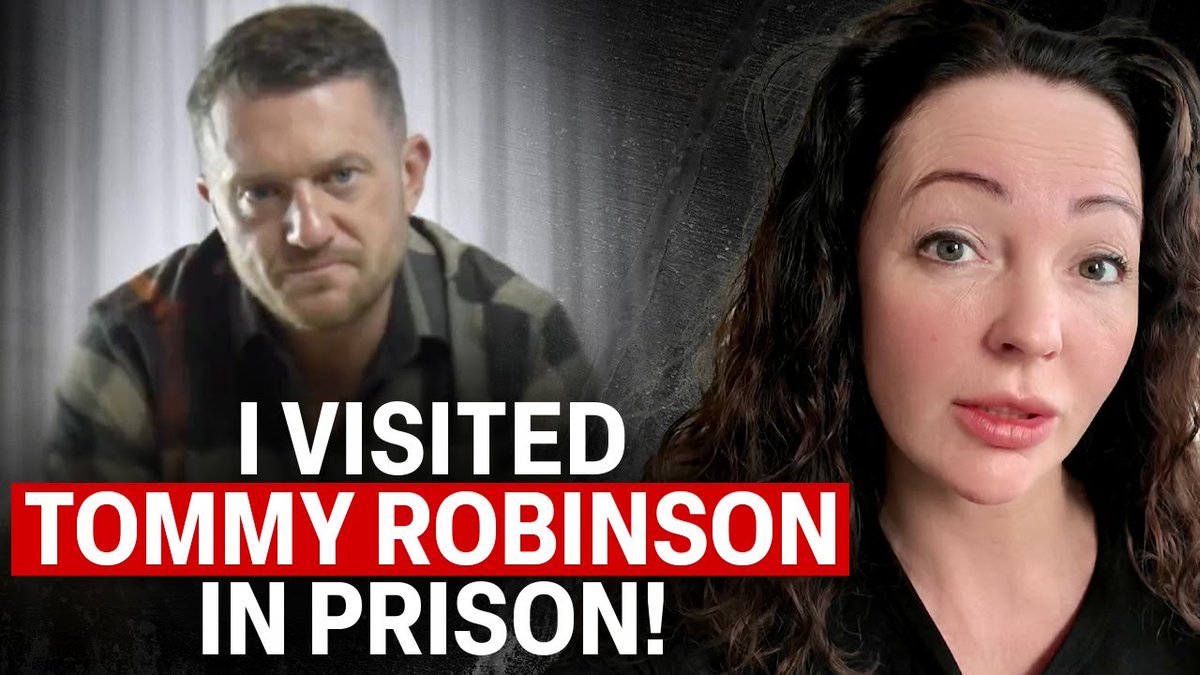 PRISON UPDATE: My Visit with Tommy Robinson On Thursday, I visited HMP Woodhill to check in on Tommy Robinson (Tommy Robinson 🇬🇧), who is currently serving an 18-month sentence. His crime? Publishing a documentary on Twitter that exposed the UK’s two-tier policing system. Despite spending four months in near-total isolation, Tommy remains in good spirits. But the conditions he’s facing are severe. He spends 22.5 hours a day locked in a small concrete cell, with just 90 minutes of exercise permitted outside. His interactions with the outside world are tightly controlled—his calls are monitored, and even his visiting rights can be revoked at any moment. I was not allowed to bring a camera into the prison, and I had to sign an NDA to be permitted entry. However, I can share that Tommy’s imprisonment raises serious concerns about political persecution. Disturbingly, I was also told that all inmates have been banned from watching GB News because a Muslim imam complained about it. Since when does an imam dictate prison policy? This isn’t just about Tommy; it’s about the UK’s treatment of dissidents who challenge the political establishment. His punishment sends a clear message to those who dare to speak out. But despite these efforts to silence him, Tommy remains defiant. FULL REPORT by @sammywoodhouse1: